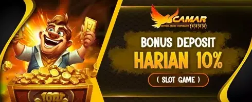 Bonus Deposit Harian 10% Spesial promotion banner